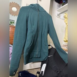 Womens Green Jasper Lululemon Full Zip